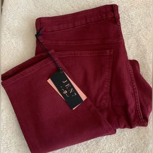 JEN7 Burgundy / New With Tags / Size 16